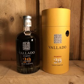 Vallado 20 Years tawny i gaverr 0,5l