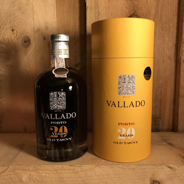 Vallado 20 Years tawny i gaverr 0,5l