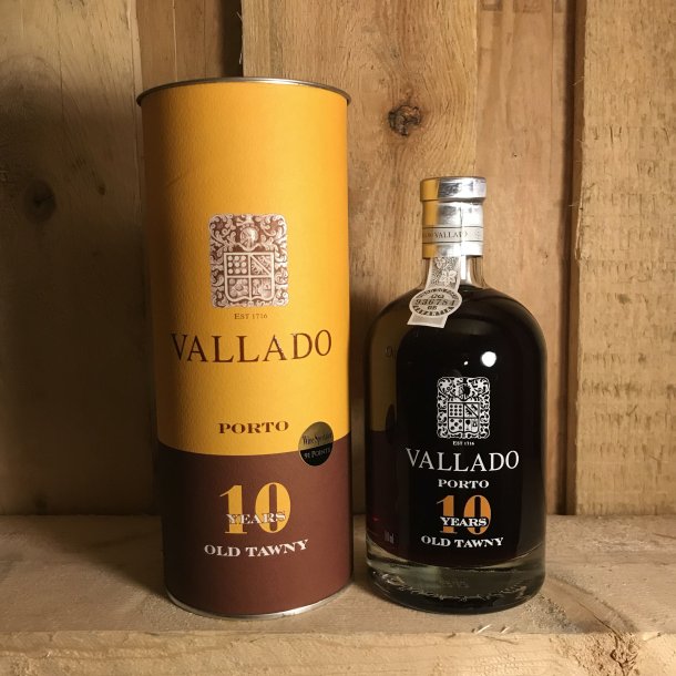 Vallado 10 Years Tawny i gaverr 0,5l