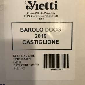 Vietti Barolo Castiglione 2019