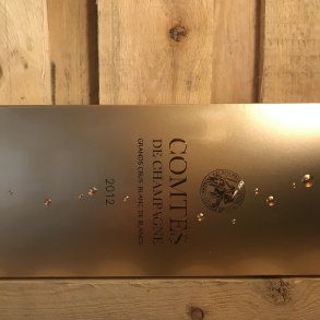 Taittinger Comtes de Champagne 2012 Magnum boks. Brugtmoms.