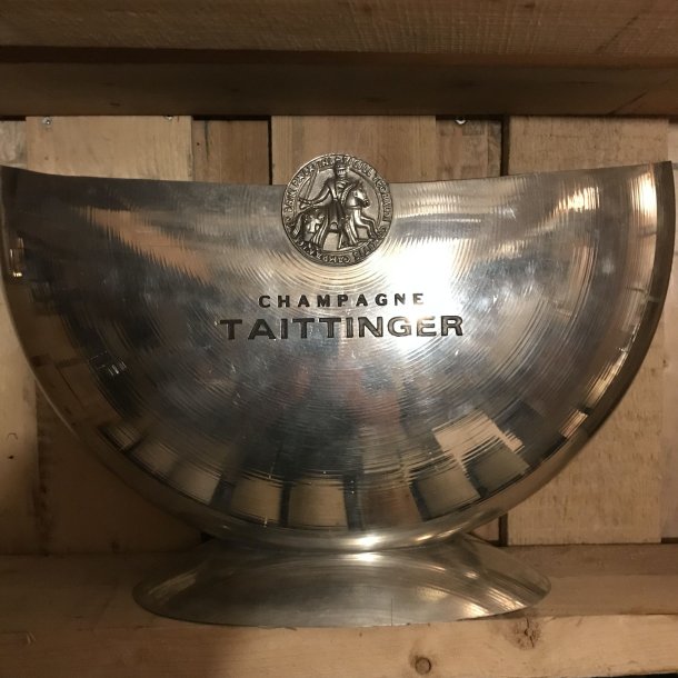 Taittinger Champagnekler.  Brugtmoms