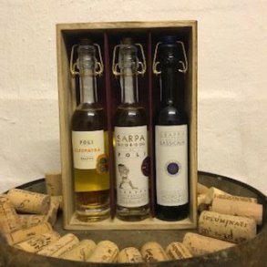 Poli Grappa 3x10cl i gaveske 