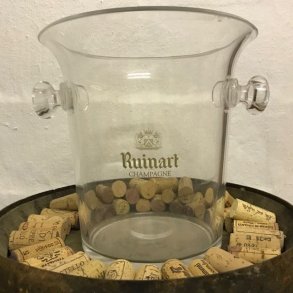 Ruinart Champagnekler. Brugt.