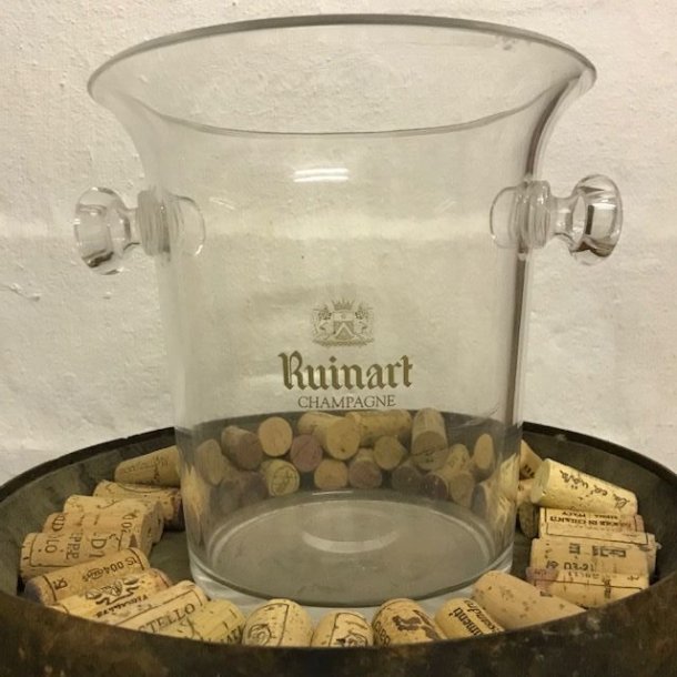 Ruinart Champagnekler. Brugt.