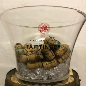 Taittinger Champagnekler til Magnum. Brugt