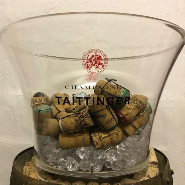 Taittinger Champagnekler til Magnum. Brugt