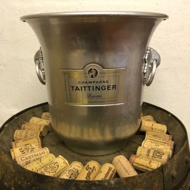 Taittinger Champagnekler. Brugt.
