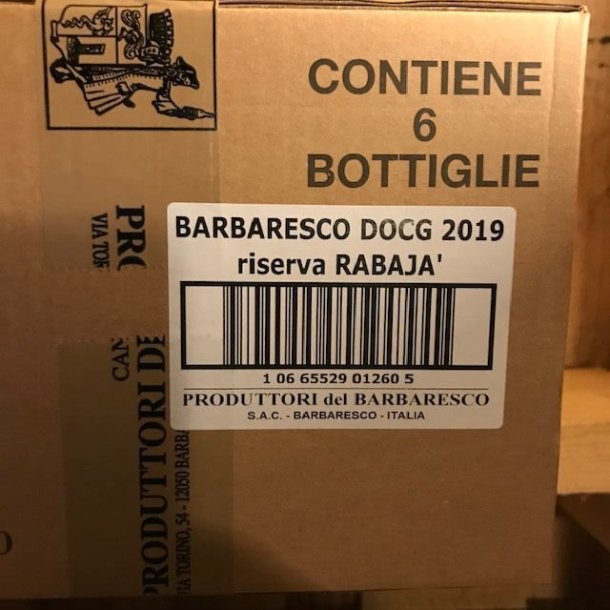 Produttori del Barbaresco Rabaj 2019