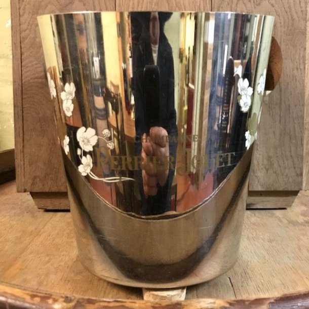 Perrier Jouet Champagnekler metal brugt.