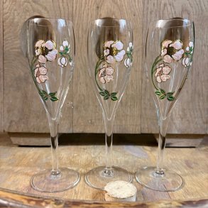 Perrier Jouet Belle Epoque glas. 3 stk, brugte. 