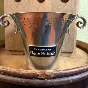 Charles Heidsieck Champagnekler Tin Brugt.