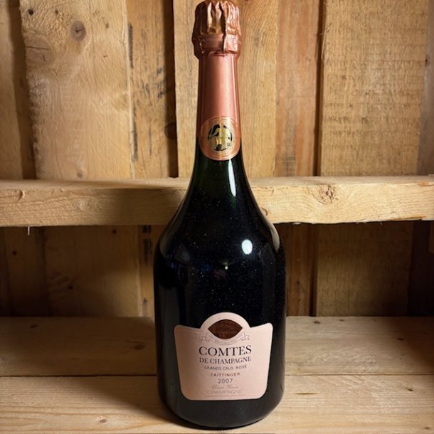 Taittinger Comtes de Champagne Ros� 2007 Magnum. Brugtmoms.